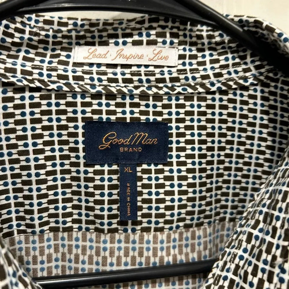 Good Man Brand Cotton Button Down Mens size XL XLarge - Picture 4 of 8